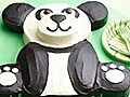 How to make a panda bear cake