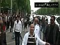 Sirat Alizza au coeur de l action - Manif contre la barbarie sioniste a Gaza - Partie 1 -