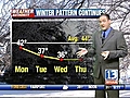 VIDEO: 13 WHAM Weather Authority Evening Forecast -- 11/23/08