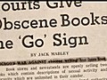 OBSCENE (2007) Barney Rosset and The GROVE PRESS - Documentary