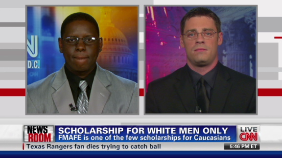 Black man awards whites-only scholarship