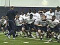 UConn Football Conditioning Drills