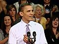 President Obama Speaks about Health Reform in Iowa City