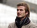 Arsène Wenger: David Beckham is right to play on