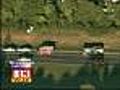Car Crashes Into Woods Off 795