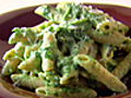 Penne With Spinach Sauce