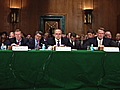 The &#039;Big Three&#039; testify on Capitol Hill