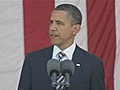 The Obama Administration - Obama Pays Homage to Fallen Soldiers