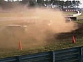 Travis Pastrana and Dave Mirra Thrill Fans at US Rallycross round #1