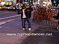 Dancing in Time Square NYC