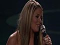 Lauren Alaina and Scotty McCreery - Up On The Roof (American Idol)