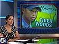 Tiger Hits Links for Masters Practice