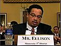 Rep. Ellison tears up in opening statment at King hearing