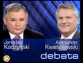 Debata Jaroslaw Kaczynski - Aleksander Kwasniewski