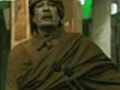 Gheddafi si autocelebra con uno spot