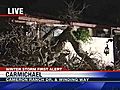 Huge Tree Falls In Carmichael