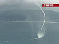 Monster Waterspouts Caught On Camera