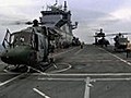 UK,  French helicopters strike Libya