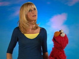 Backstage With Elmo