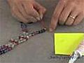 Swarovski Crystal Bracelet - How To,  Part III