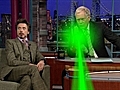 David Letterman - Robert Downey,  Jr. & Iron Dave