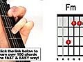 How to Play Fm Guitar Chord