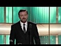 Golden Globes 2011 - Ricky Gervais Opening Monologue