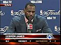 Lebron James interview after 2011 NBA Finals loss