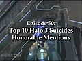 Top 10 Halo 3 Lucky Kills Honorable Mentions: Episode 50 (Gameplay Countdown)