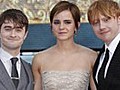 &#039;Harry Potter&#039; stars attend London premiere