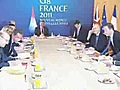 G8 leaders meet in France