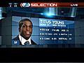 Lions pick Titus Young No. 44