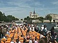 Paris celebrates 60th birthday of Bateaux Mouches