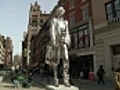 Andy Warhol Statue In Union Square