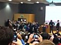 Jeremy Hunt heckled by students at LSE