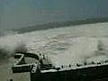 Tsunami Waves at KanyaKumari