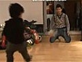 Diego Maradona’s grandson shows off his football skills