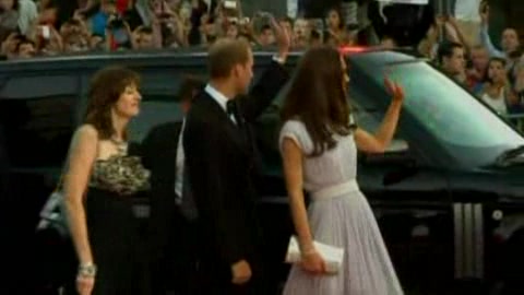 Royals delight on the red carpet