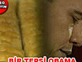 Bir tepsi Obama;