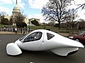 Futuristic Electric Car