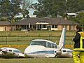 Light plane crashes in rural backyard