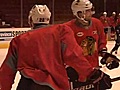 Raw video of the Blackhawks&#039; morning skate before Thursday night’s Game 5 against the Canucks.