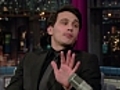 James Franco Talks Hosting The Oscars With David Letterman