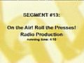 Media Smart - Part 13 - On the Air! Radio Production