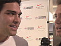 Mark Sanchez at Niketown