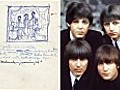 John Lennon’s &#039;Lucy in the Sky&#039; lyrics up for auction