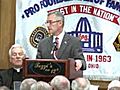 Tressel Speaks at HOF Club