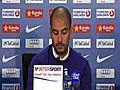 Guardiola no quiere ni oír hablar del Clásico