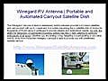 Winegard RV Antenna Introducing Unmatched Satellite Accessibility