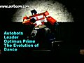 Optimus Evolution of Dance- Amazing animation